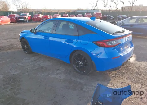 2022 Honda Civic Sport from USA, damaged, VIN 19XFL2H8XNE015076